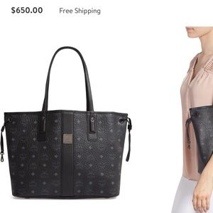 MCM BLACK TOTE
